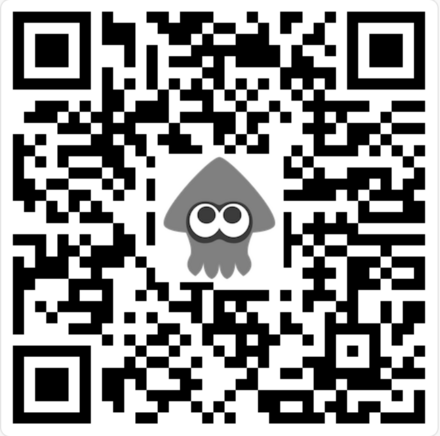 Splatoon 3 Celebrating the launch of Splatoon 3 QR Code