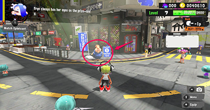 Splatoon 3 - Recon Mode Location