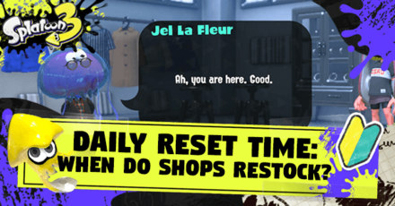 Splatoon 3 - Daily Reset Time