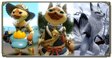 MH Rise Sunbreak - Palico Layered Armor