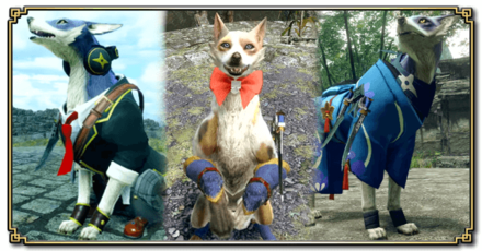 MH Rise Sunbreak - Palamute Layered Armor