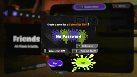 Splatoon 3 - Create a Room