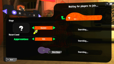 Splatoon 3 - Private Job Lobby