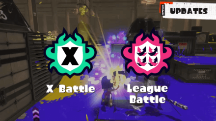Splatoon 3 X and League Battles