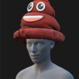 Poop Emoji Hat