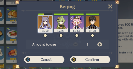 Genshin - Starshroom restores HP