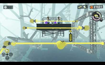 time your jumps to avoid taking damage