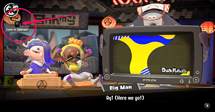 Splatoon 3 - Switch to Listen Mode