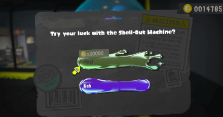Splatoon 3 - Use Your Cash to Operate