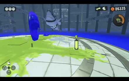 use swim mode to avoid the blade of ink