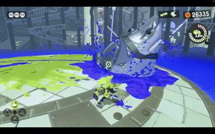 continue moving when Shiver approaches the center of the stage