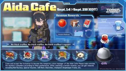 Aida Cafe Event