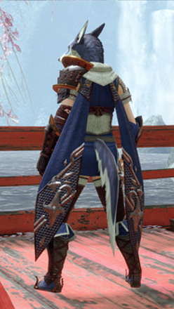 Canyne Tail Layered Armor Piece (Hunter)