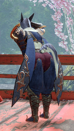 Canyne Tail Layered Armor Piece (Hunter)