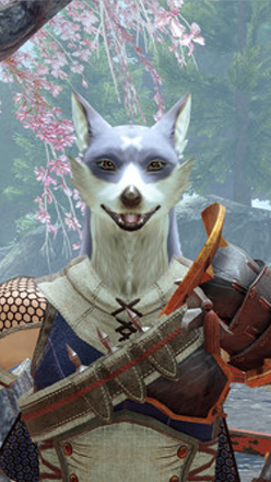 Canyne Mask Layered Armor Piece (Hunter)