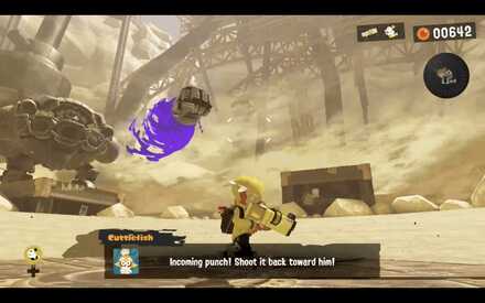 Ink the rocket punch before it lands