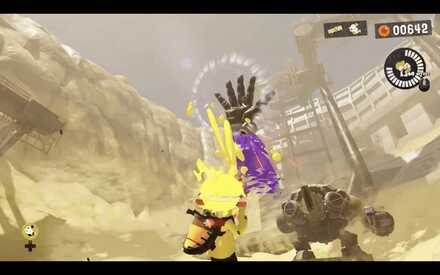 Attack the palm quickly after it lands