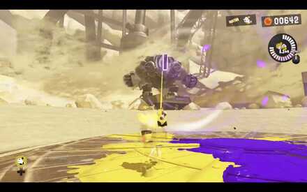 toss Smallfry when the Ink Vac appears