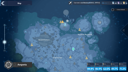 Warren Cooker 1 Map View near Ruin E-03