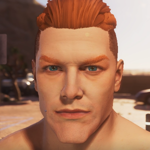 Cheek Piercing, Right