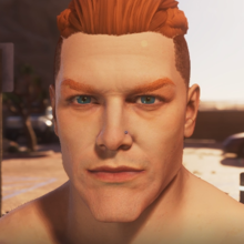 Nostril Piercing Left, High