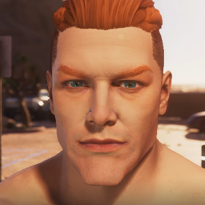 Nostril Piercing Right, High