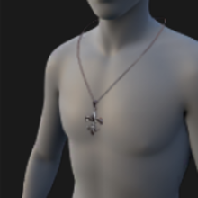 Saints Necklace, Silver