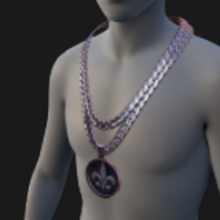 Saints Necklace, Medallion