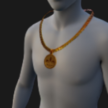 Saints Necklace, Medal