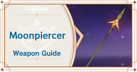 Genshin Impact - Moonpiercer Polearm