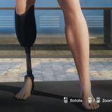 No Shell 2, Right Leg