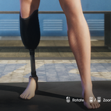 No Shell 1, Right Leg