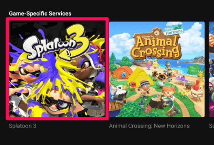 Splatoon SplatNet 3 Nintendo Swich Online App