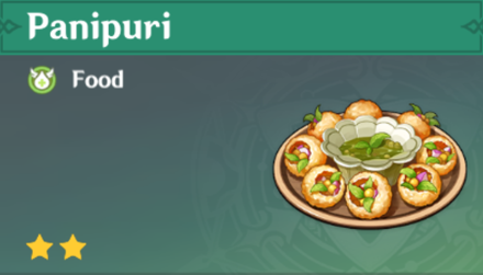 Genshin Impact - How to Get Panipuri and Effects