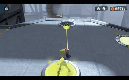 Toss smallfry on the pad to open the door