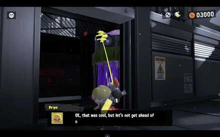 disable the robot to slide under it