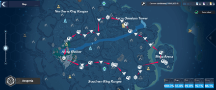 Astra - Chest Farming Route