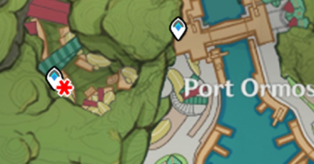 Genshin - Rama the Spice Merchant Location in Port Ormos