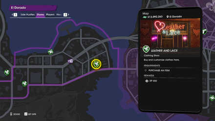 Leather and Lace Map