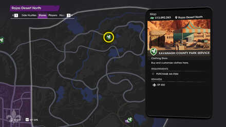 Kavanagh County Park Service Map