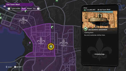 Buckaroo Leggings Map