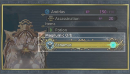 DioField Chronicle - Magilumic Orbs Consumes TP