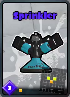 Sprinkler Splatoon 3