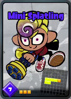 Mini Splatling Splatoon 3