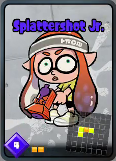 Splattershot Jr. Splatoon 3