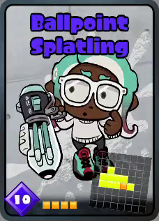 Ballpoint Splatling Splatoon 3