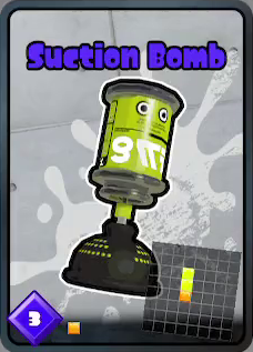 Suction Bomb Splatoon 3