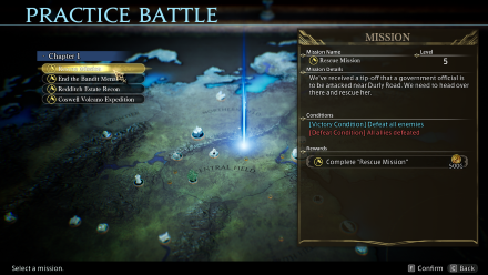 Replay previous missions