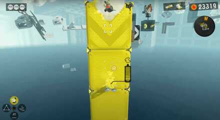 Use smallfry to keep blocks in place