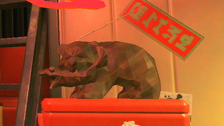 Splatoon 3 Grizzco Carved Wooden Bear